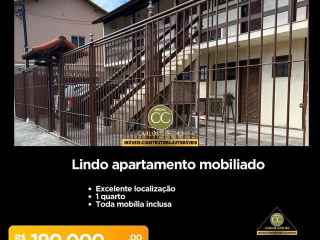 #3108 - Apartamento para Venda em Cabo Frio - RJ - 1